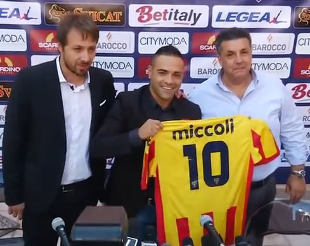 Miccoli alla presentazione dello scorso anno