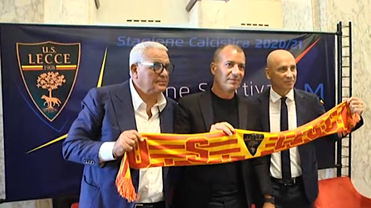 La presentazione di mister Corini
